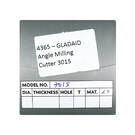 Nouvelle fraise d'angle Gladaid 3015 pour Machine de découpe de clés GLADAID meilleur prix de haute qualité | Clés Emirates -| thumbnail
