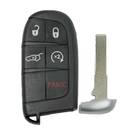 Nuovo aftermarket Jeep Renegade Compass Smart Remote Key Shell 4 + 1 pulsante Miglior prezzo di alta qualità Ordina ora | Chiavi degli Emirati -| thumbnail