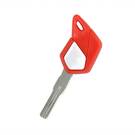 Carcasa de llave transpondedor para motocicleta MV, color rojo, tipo 2