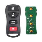 Keydiy KD Universal Remote Nissan Type 3+1 Pulsanti B36-4 Funziona con KD900 e KeyDiy KD-X2 Remote Maker e Cloner | Emirates Keys -| thumbnail