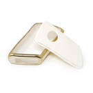 New Aftermarket Nano High Quality Cover For New Lexus Remote Key 3 Buttons White Color | Emirates Keys -| thumbnail