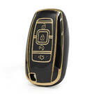 Custodia Nano di alta qualità per chiave telecomando Lincoln 4 pulsanti colore nero