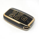 New Aftermarket Nano High Quality Cover For Range Rover Remote Key 5 Buttons Black Color | Emirates Keys -| thumbnail
