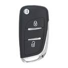 Citroen Flip Remote Key Shell 2 botões DS modificou a lâmina VA2