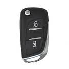Citroen Flip Remote Key Shell 2 Button without battery
