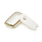 New Aftermarket Nano High Quality Cover For KIA Remote Key 4 Buttons Auto Start SUV White Color | Emirates Keys -| thumbnail