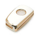 New Aftermarket Nano High Quality Cover For Nissan Flip Remote Key 2 Buttons White Color | Emirates Keys -| thumbnail