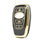 Nano High Quality Cover For Subaru Remote Key 3+1 Buttons Black Color