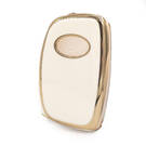 Nano Cover pour Hyundai Flip Remote Key 3 boutons couleur blanche | MK3 -| thumbnail