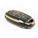 New Aftermarket Nano Cobertura de Alta Qualidade Para Hyundai Remoto Chave 3 Botões Cor Preta | Chaves dos Emirados -| thumbnail