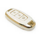 Новый вторичный рынок Nano Высококачественная крышка для Hyundai Remote Key 3 Кнопки белого цвета | Ключи от Эмирейтс -| thumbnail