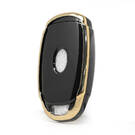 Nano  Cover For Hyundai Remote Key 4 Buttons Black Color | MK3 -| thumbnail