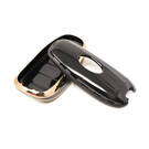 New Aftermarket Nano High Quality Cover For Hyundai Sonata Remote Key 3+1 Buttons Black Color | Emirates Keys -| thumbnail