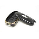 New Aftermarket Nano High Quality Cover For Hyundai Sonata Remote Key 4 Buttons Auto Start Black Color | Emirates Keys -| thumbnail