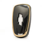 Nano Cover pour Chevrolet Remote Key 4 boutons couleur noire | MK3 -| thumbnail