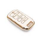 Nuevo Aftermarket Nano Cubierta de Alta Calidad Para Kia Smart Remote Key 4 Botones Color Blanco M11J4A | Claves de los Emiratos -| thumbnail