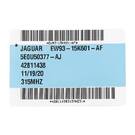 Nueva llave inteligente genuina de Jaguar de 5 botones 315 MHz HK83-15K601-AC HK8315K601AC / EW93-15K601-AF | Cayos de los Emiratos -| thumbnail