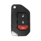 Jeep Wrangler 2018-2022 Smart Flip Remote Key 2+1 Button 433MHz 68416782AA , 68416782AB , 68416782AC