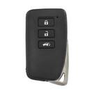 Lexus Smart Remote Key Shell 3 botões Tipo de tronco SUV