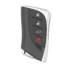 Lexus Smart Remote Key Shell 3 + 1 Botão