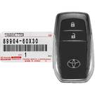Brand New Toyota Land Cruiser 2020 Genuine/OEM Smart Remote Key 2 Buttons 312/314MHz 89904-60X30 8990460X30 | MK3 -| thumbnail