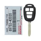 Guscio chiave telecomando originale Toyota Corolla 2014 89752-42020 | MK3 -| thumbnail