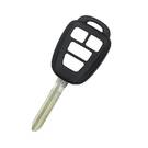 Toyota Corolla 2014 Genuine Remote Key Shell 4 Buttons With Transponder H 89752-42020