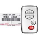 New Toyota Land Cruiser 2013-2015 Genuine/OEM Smart Key 4 Buttons 433MHz 89904-60B01 / 89904-60B02 / 89904-60B03 | Emirates Keys -| thumbnail