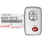 Toyota Land Cruiser 2009-2015 Genuine Smart Key Remote 3 Buttons 315MHz 89904-60770, 89904-60771, 89904-60420 FCCID: HYQ14AEM | Chaves dos Emirados -| thumbnail