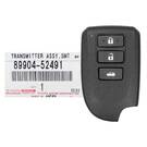 Nuevo Toyota Vios Yaris 2014 Genuine Smart Key 3 Botones 433MHz 89904-52491, 89904-52492, 89904-52432 / FCCID: BF2EK | Claves de los Emiratos -| thumbnail