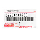 NEW Toyota Prius 4Runner Venza 2010 019 Genuine Smart Key Remote 3 Buttons 315MHz 89904-47230 / 89904-47371 / 89904-47370 - FCCID :HYQ14ACX | Emirates Keys -| thumbnail