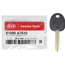 New KIA Genuine/OEM 4D Transponder Key Black Color Manufacturer Part Number: 81996-A7010 / 81996A7010 | Emirates Keys -| thumbnail