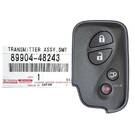 Brand New Lexus RX 2010-2015 Genuine Smart Remote Key 4 Buttons 433MHz 89904-48243, 89904-48244, 89904-48245 / FCCID: B74EA | Chaves dos Emirados -| thumbnail