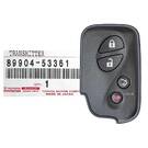 Brand New Lexus ES GS 2009-2012 Genuine/OEM Smart Key 4 Buttons 433MHz ASK 89904-53361, 89904-53321, 89904-53322 / FCCID: 14AAC | Emirates Keys -| thumbnail