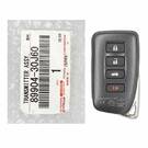 Brand New Lexus ES 2016 Genuine/OEM Smart Key Remote 4 Buttons 433MHz 89904-30J60 , 89904-30J61 , 89904-30J62 | Emirates Keys -| thumbnail