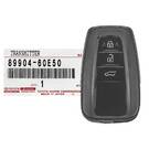 Новый Toyota Land Cruiser Prado 2018-2019 Оригинальный/OEM Smart Remote Key 3 Кнопки 312 МГц Номер детали производителя: 89904-60E50 8990460E50 / FCCID: 14FAK. -| thumbnail