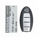 Télécommande Nissan Altima 2013-2015 authentique/OEM Smart Key 4 boutons 433 MHz 285E3-9HP4B, 285E3-3TP0A / FCC ID : KR5S180144014 | Clés Emirates -| thumbnail