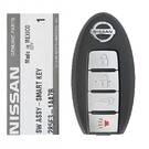 العلامة التجارية الجديدة Nissan Murano 2009-2014 Genuine / OEM Smart Key Remote 4 أزرار 315MHz رقم جزء الشركة المصنعة: 285E3-1AA7B / 285E3-1AA5B / FCCID: KR55WK49622 -| thumbnail