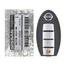 Nuevo Nissan LEAF 2018-2019 Genuine/OEM Smart Remote Key 4 Botones 433MHz Número de pieza del fabricante: 285E3-5SA1A / 285E3-5SA1B - FCCID: CWTWB1G0168 -| thumbnail