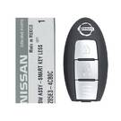 New Nissan X Trail 2015 Genuine/OEM Smart Remote Key 2 Buttons 433MHz 285E3-4CB0C 285E34CB0C, 285E3-4CB0A 285E34CB0A / FCCID: S180144202 | Emirates Keys -| thumbnail