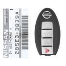 Novo Nissan Sunny Sentra 2015-2017 Genuíno/OEM Chave Remota Inteligente 4 Botões 433MHz 285E3-3BJ9A, 285E3-3BJ0A / FCCID: CWTWB1U787 | Chaves dos Emirados -| thumbnail