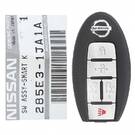 Télécommande Nissan Quest 2011-2017 authentique/OEM Smart Key 5 boutons 315 MHz Numéro de pièce du fabricant : 285E3-1JA1A, 285E31JA1A / FCCID : CWTWB1U818 -| thumbnail