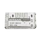 Nouveau Nissan GTR 2013 Clé intelligente d'origine/OEM 3 boutons 433 MHz Numéro de pièce du fabricant : 285E3-JF50E 285E3JF50E/ FCCID : 5WK49609 | Clés Emirates -| thumbnail