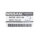 New Nissan Altima Genuine / OEM Smart Remote Key 3+1 Buttons 433MHz  OEM Part Number: 285E3-6LS1A - FCC ID: KR5TXN1 - IC: 78120-TXN1 S180144801| Emirates Keys -| thumbnail