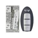 Brand New Infiniti QX60 2014 Genuine/OEM Smart Remote Key 3 pulsanti 433 MHz Numero di parte del produttore: 285E3-9NB3A / FCCID: KR5S180144014 | Chiavi degli Emirati -| thumbnail