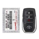 New Toyota Land Cruiser 2016-2021 Genuine / OEM Smart Remote Key Shell 3 Buttons OEM Part Number: 89072-60K80 /  8907260K80 | Emirates Keys -| thumbnail