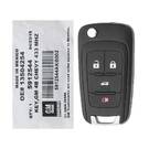 NUEVO Chevrolet Malibu Cruze Impala 2013-2014 STARTTEC Genuine/OEM Flip Remote Key 4 Botones 433MHz 5912544 Parte Transpondedor | Claves de los Emiratos -| thumbnail