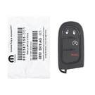 New Jeep Cherokee Genuine/OEM Smart Key 2014-2022 Remote 3 + 1 Botones 433MHz Número de pieza del fabricante: 68105078AG | Claves de los Emiratos -| thumbnail