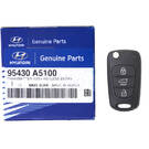 New Hyundai I30 2012 Genuine/OEM Flip Remote Key 3 Buttons 4D Transponder 95430-A5100 95430A5100 / FCCID: RKE-4F04 OEM Box | Emirates Keys -| thumbnail