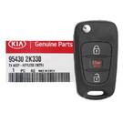 NEW KIA Soul 2011-2013 اصلي / OEM Flip Remote Key 3 أزرار 433MHz HITAG 2 ID46 PCF7952A Transponder 95430-2K331 95430-2K330، FCCID: SEKS-AM08FTX | الإمارات للمفاتيح -| thumbnail